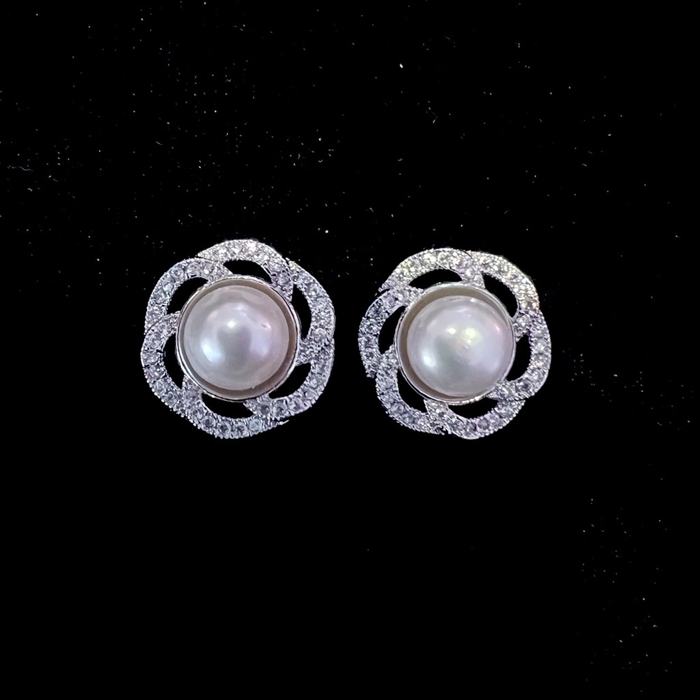 Real Andaman Pearl Earrings